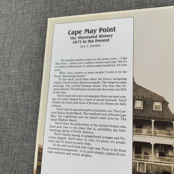 Cape May Point: The illustrated History 1875 to‎ the Present Hardcover Joe J. - Picture 7 of 15